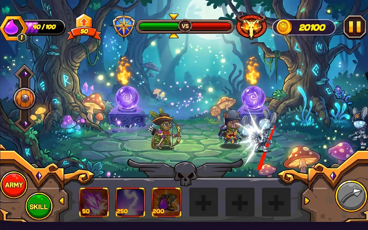 Lepusix Defense gameplay scene 3
